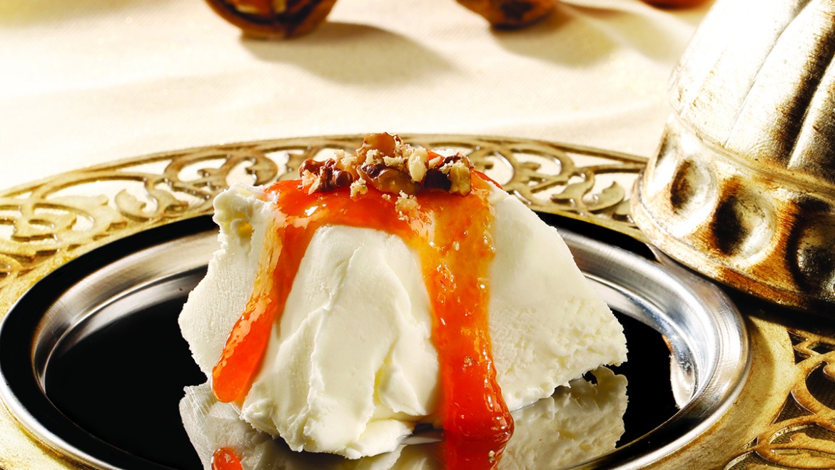 “Dövme” Ice Cream WithPumpkin Dressing