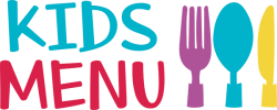 logo kids menu